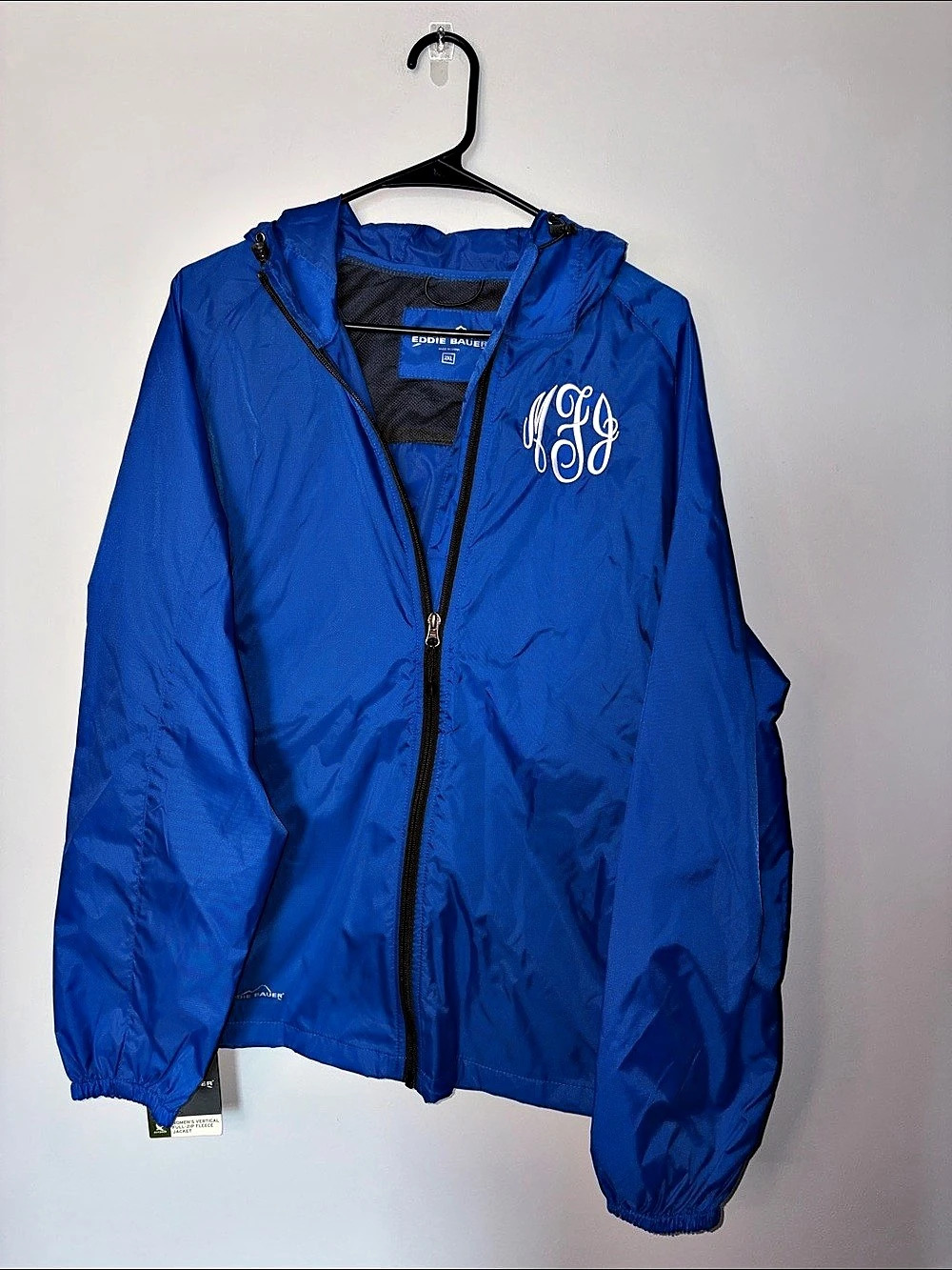 Eddie Bauer Women's Full-Zip Jacket Blue 2XL